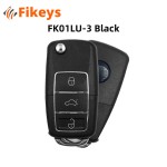 Fikeys 3 Buttons Universal wired remote FK01LU-3 Black